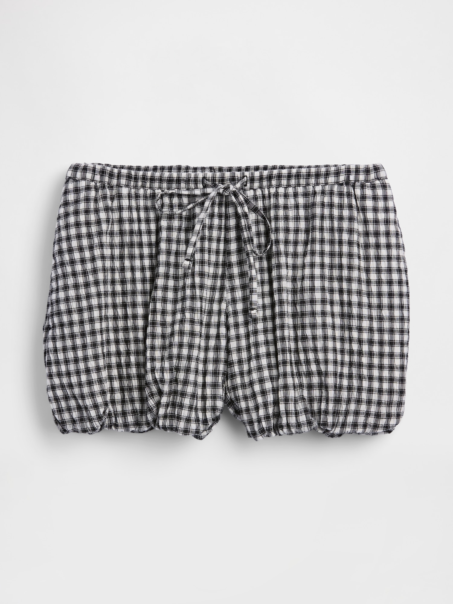 Gingham Easy Bubble Shorts