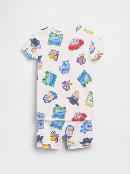L'image numéro 2 présente Pyjama court en coton biologique brossé Gap x Disney pour Bébé et Tout-petit