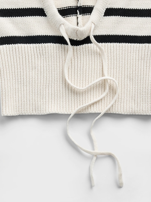 Image number 2 showing, 100% Cotton Drawcord Hood