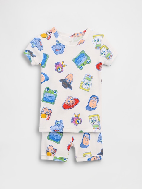 Gap × Disney Baby & Toddler Organic Brushed Cotton PJ Short Set