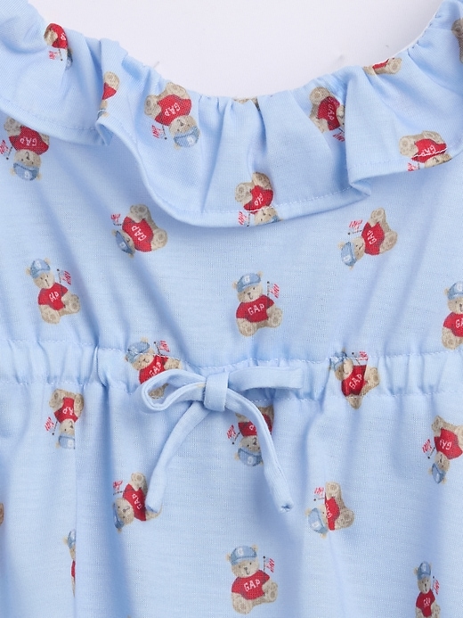 Image number 4 showing, Kids Recycled PJ Ruffle Cami Short Set