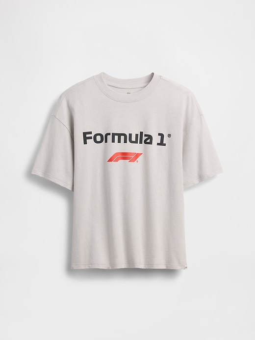 Image number 1 showing, Kids Formula 1 Oversized Graphic T-Shirt