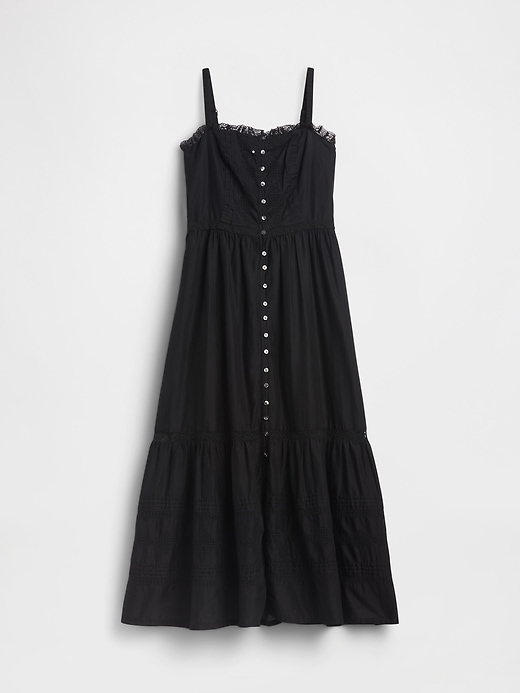 Image number 5 showing, Eyelet Tiered Maxi Dress