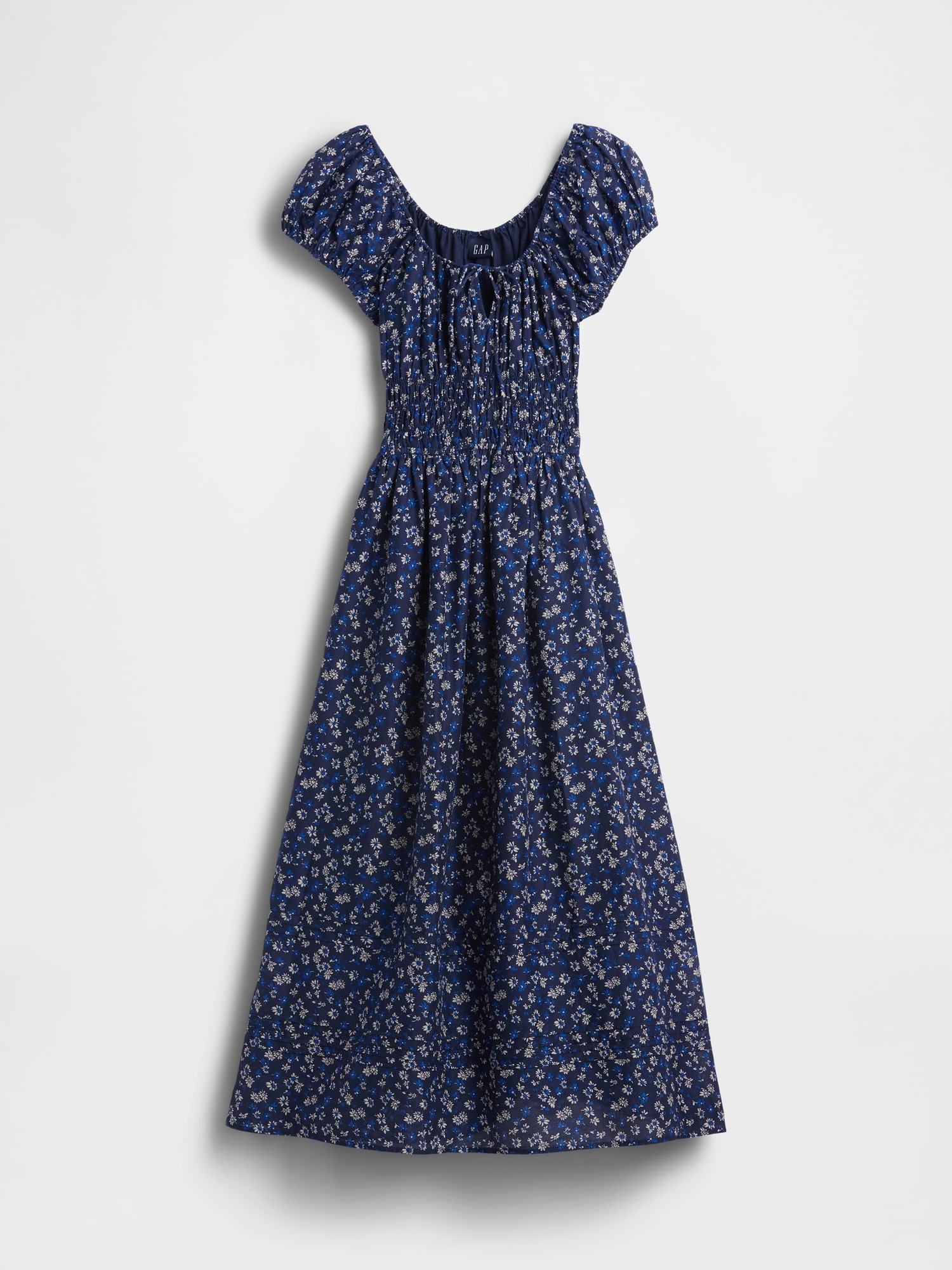 Voile Smocked Waist Maxi Dress | Gap