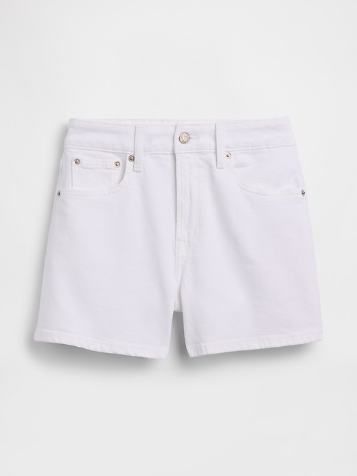 Image number 1 showing, 3.5" High Rise Denim Shorts