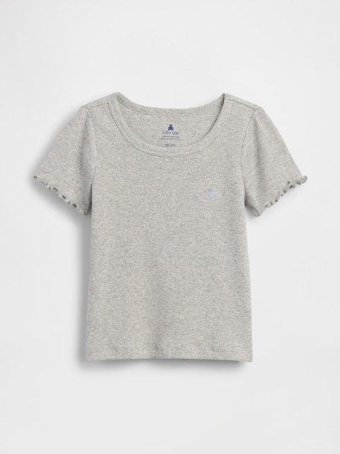 T-SHIRT EN TRICOT CÔTELÉ AGENCEZ À VOLONTÉ POUR BÉBÉ ET TOUT-PETIT