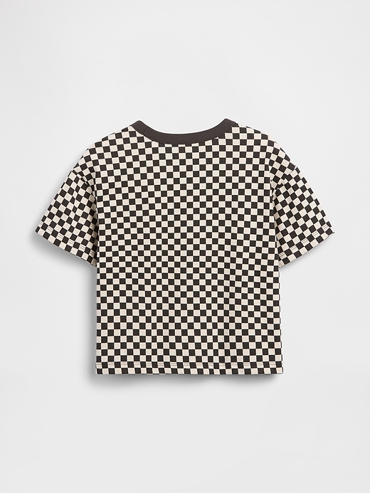 Image number 2 showing, Baby & Toddler Boxy Checkered T-Shirt