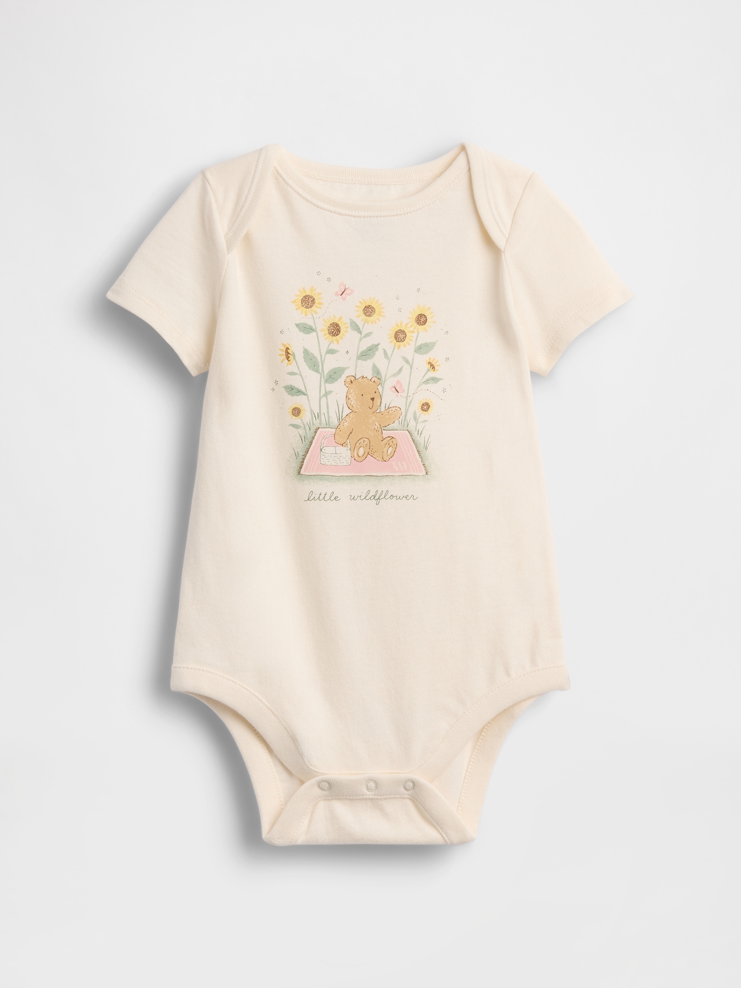 Cache-couche imprimé Premiers essentiels en coton biologique pour Béb
