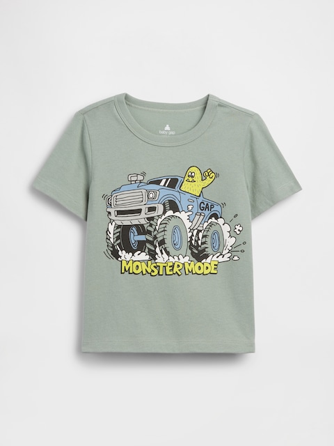 T-SHIRT AGENCEZ À VOLONTÉ À IMPRIMÉ POUR BÉBÉ ET TOUT-PETIT