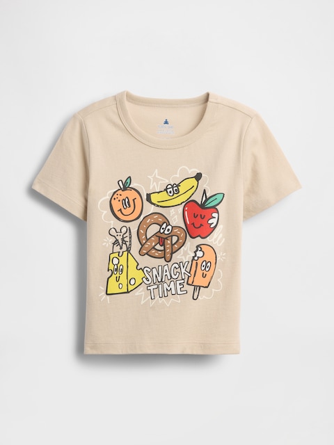 T-SHIRT AGENCEZ À VOLONTÉ À IMPRIMÉ POUR BÉBÉ ET TOUT-PETIT