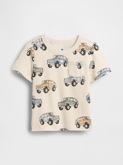 L'image numéro 1 présente T-shirt à poche Agencez à volonté pour Bébé et Tout-petit