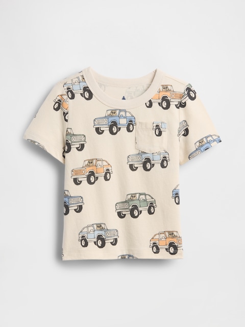 T-SHIRT À POCHE AGENCEZ À VOLONTÉ POUR BÉBÉ ET TOUT-PETIT
