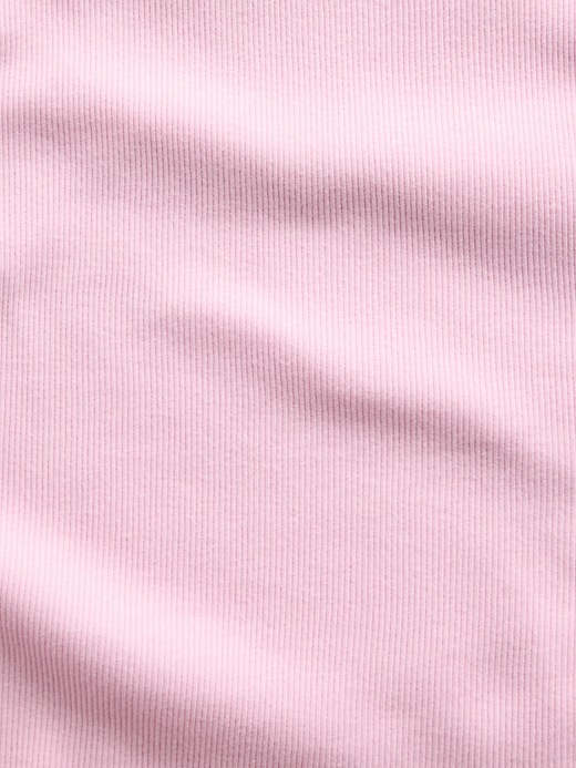 L'image numéro 4 présente Camisole côtelée à encolure carrée pour Enfant