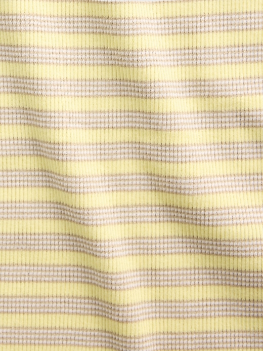 L'image numéro 4 présente Camisole côtelée à encolure carrée pour Enfant