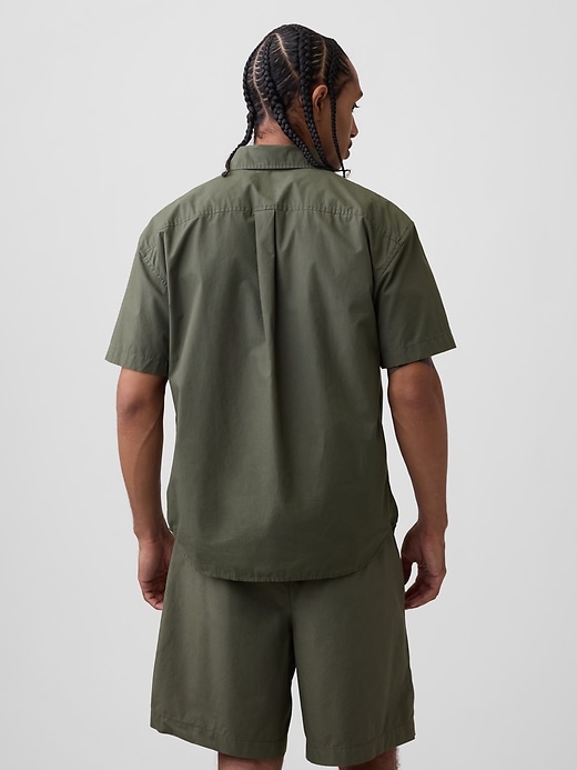 Image number 3 showing, Poplin Relaxed Shirt