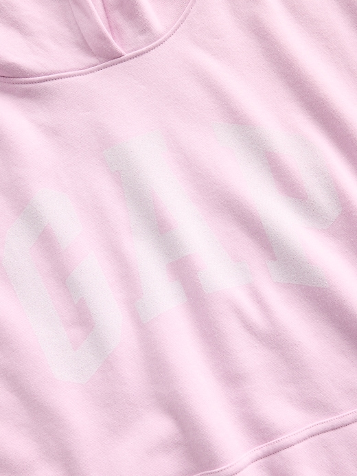 L'image numéro 5 présente Chandail à capuchon surdimensionné en jersey bouclette VintageDoux pour Enfant