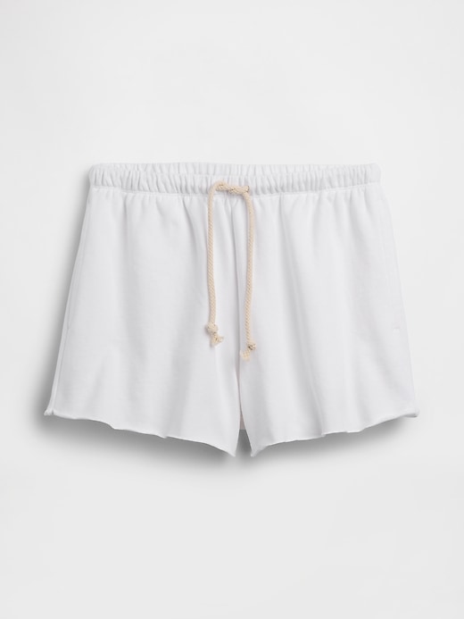 L'image numéro 6 présente Short décontracté en jersey bouclette VintageDoux, 9 cm