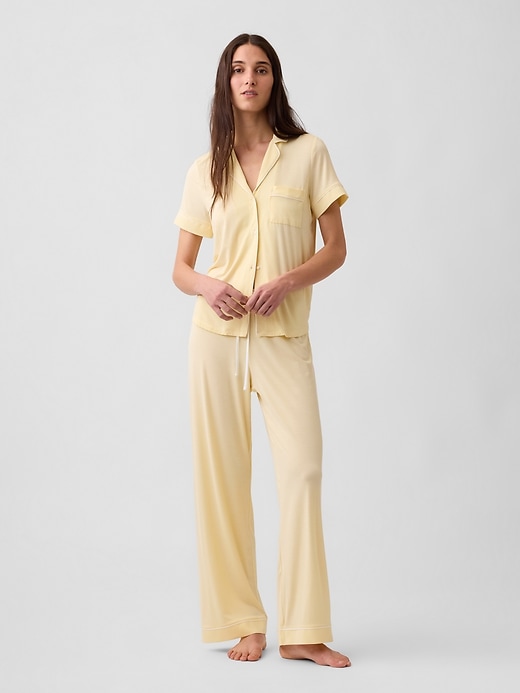 L'image numéro 2 présente Haut de pyjama en modal