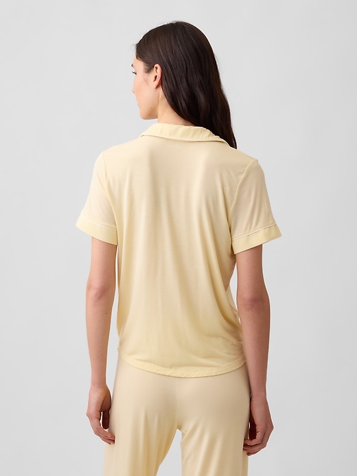L'image numéro 3 présente Haut de pyjama en modal