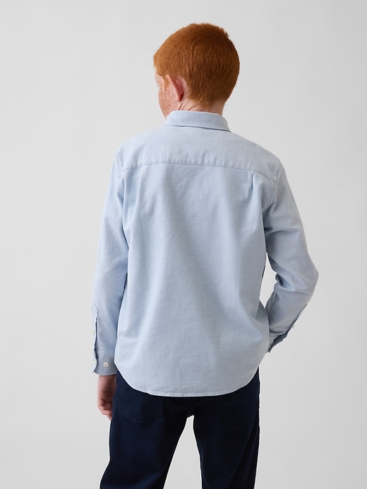 L'image numéro 3 présente Chemise oxford pour Enfant