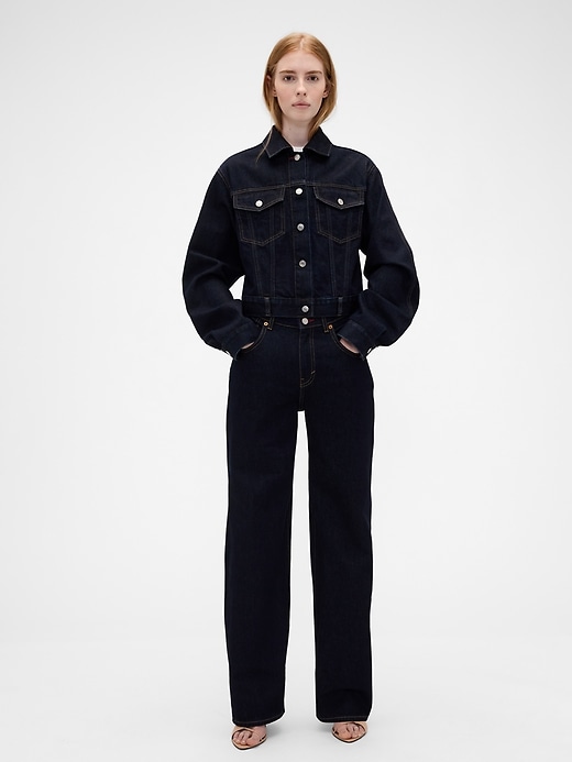Image number 1 showing, Gap × Victoria Beckham High Rise Straight Jeans