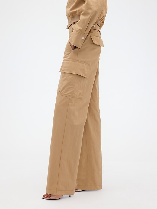 Image number 3 showing, Gap × Victoria Beckham High Rise Cargo Pants