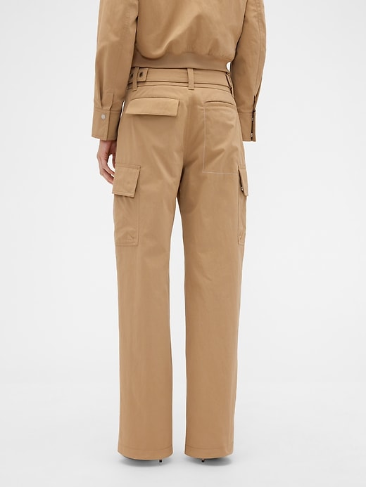 Image number 5 showing, Gap × Victoria Beckham High Rise Cargo Pants