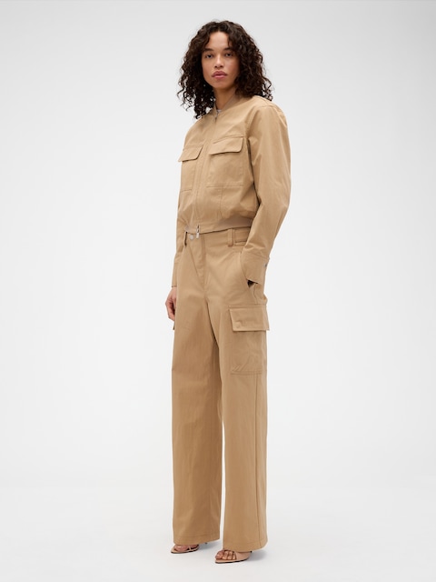 Gap × Victoria Beckham High Rise Cargo Pants