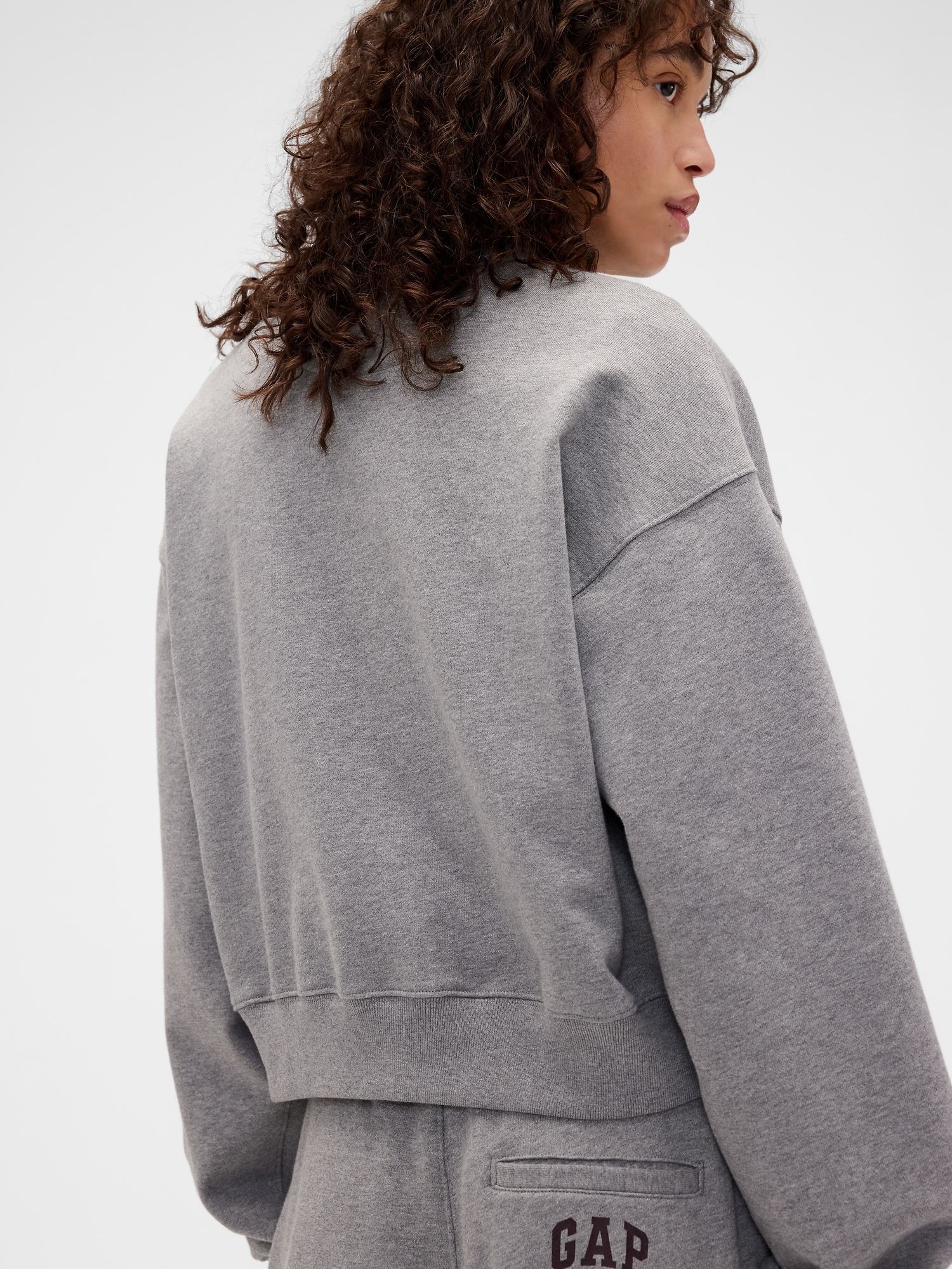 × Victoria Beckham French Terry Sweatshirt