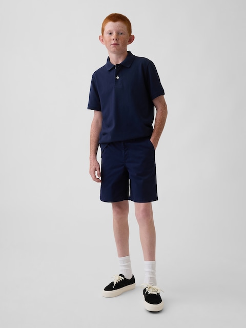 SHORT KAKI D'UNIFORME MODERNE POUR ENFANT