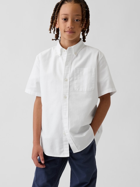 CHEMISE OXFORD D'UNIFORME POUR ENFANT