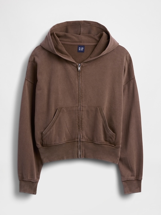 Image number 7 showing, VintageSoft Terry Zip Hoodie