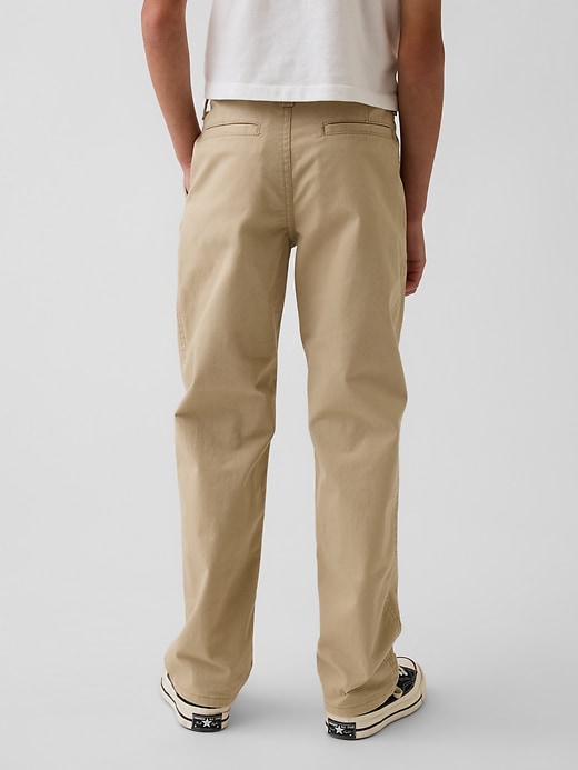 Image number 4 showing, Kids Modern Relaxed Straight Khakis