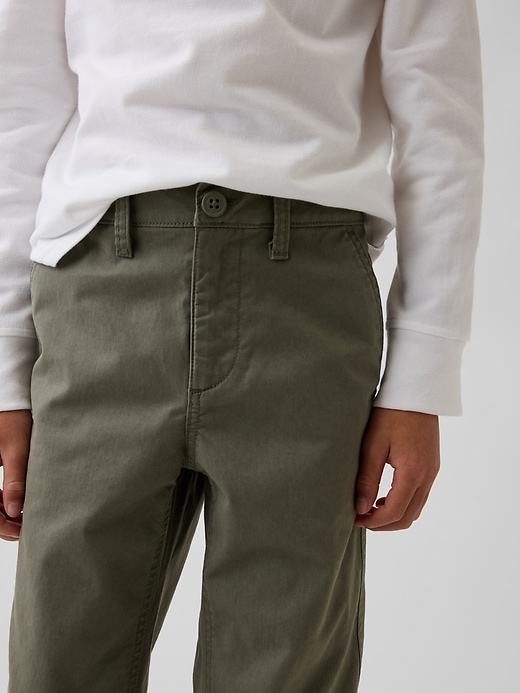 Image number 5 showing, Kids Modern Relaxed Straight Khakis