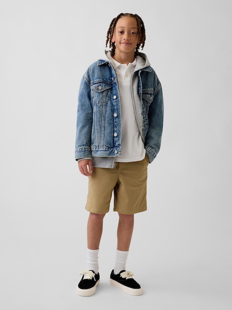 SHORT KAKI D'UNIFORME MODERNE POUR ENFANT
