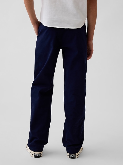 Image number 4 showing, Kids Modern Relaxed Straight Khakis