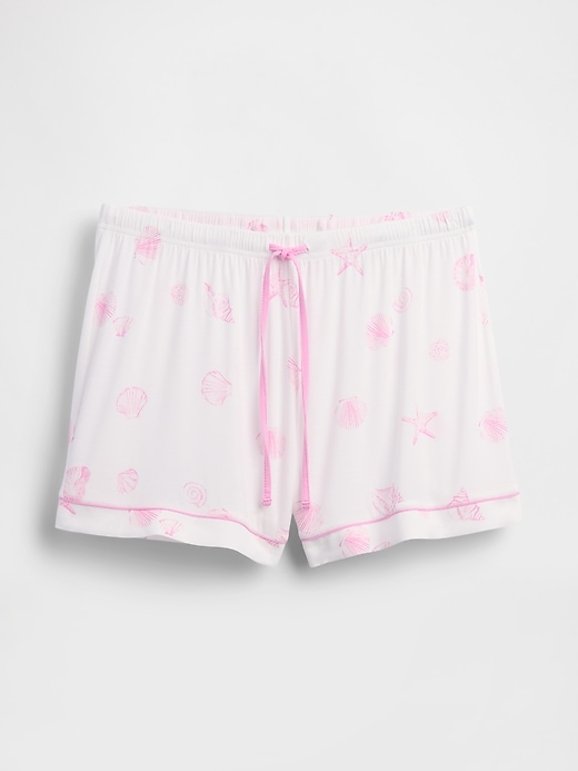 L'image numéro 6 présente Short de pyjama en modal