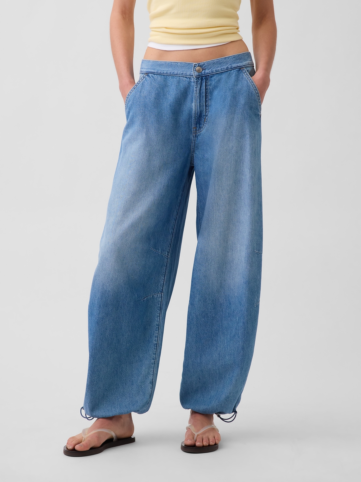 Mid Rise UltraSoft Horseshoe Jeans