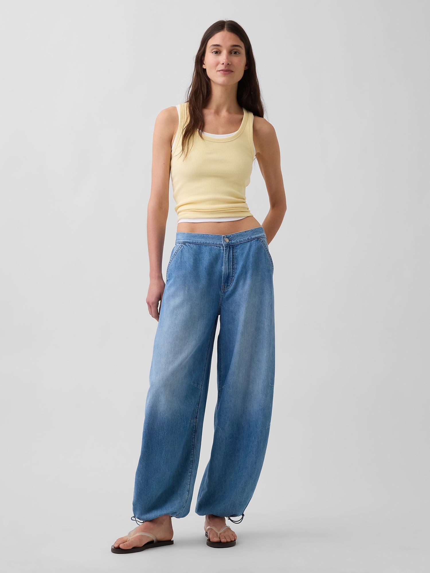 Mid Rise UltraSoft Horseshoe Jeans