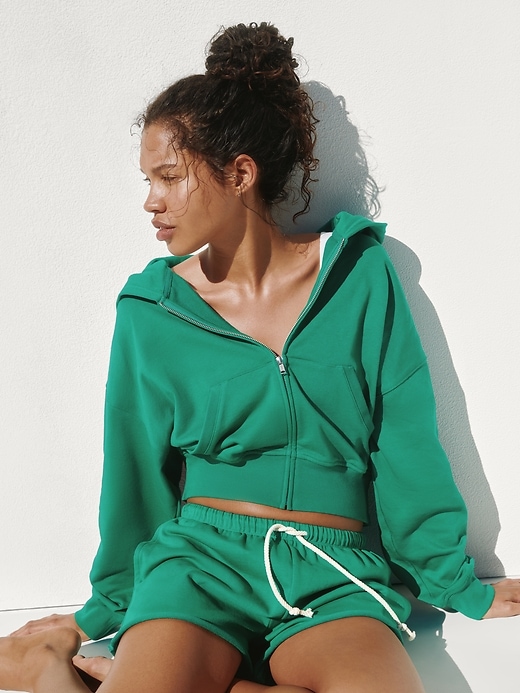 Image number 7 showing, VintageSoft Terry Zip Hoodie