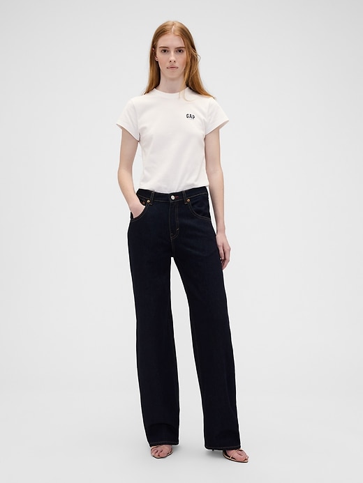 Image number 2 showing, Gap × Victoria Beckham Organic Cotton Logo T-Shirt
