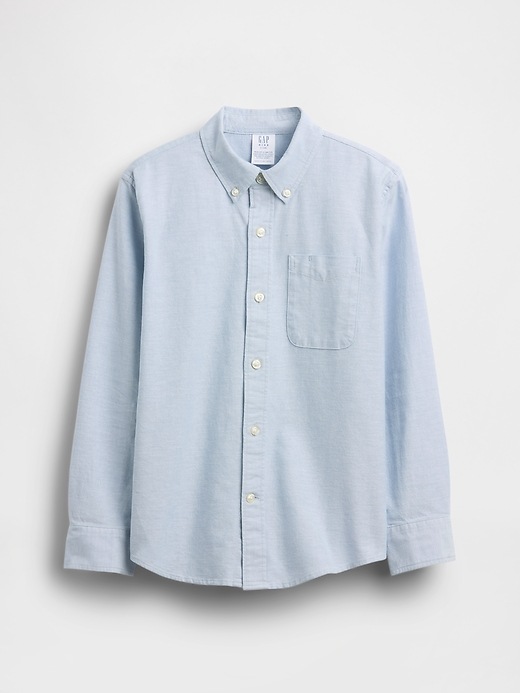L'image numéro 2 présente Chemise oxford pour Enfant
