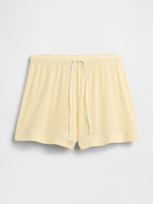 L'image numéro 6 présente Short de pyjama en modal