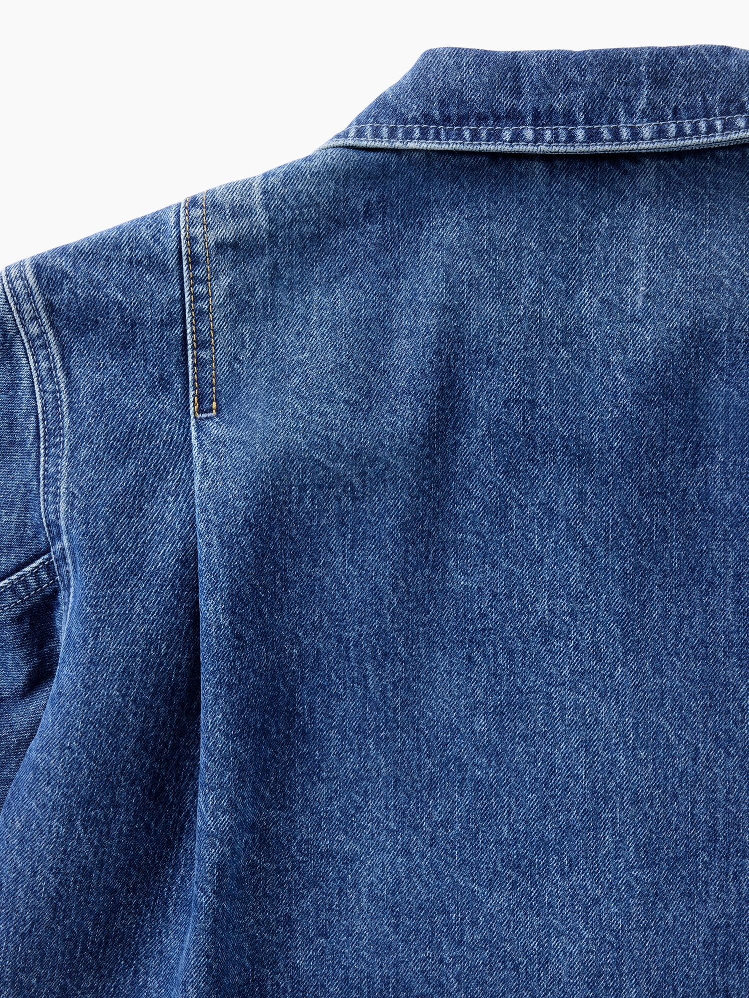 Victoria Beckham Denim Zip Shirt