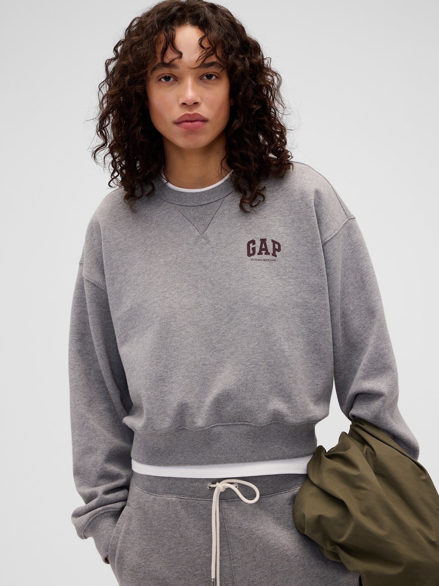 × Victoria Beckham French Terry Sweatshirt