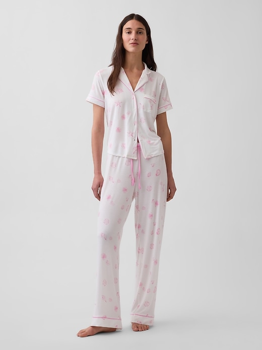 L'image numéro 2 présente Haut de pyjama en modal