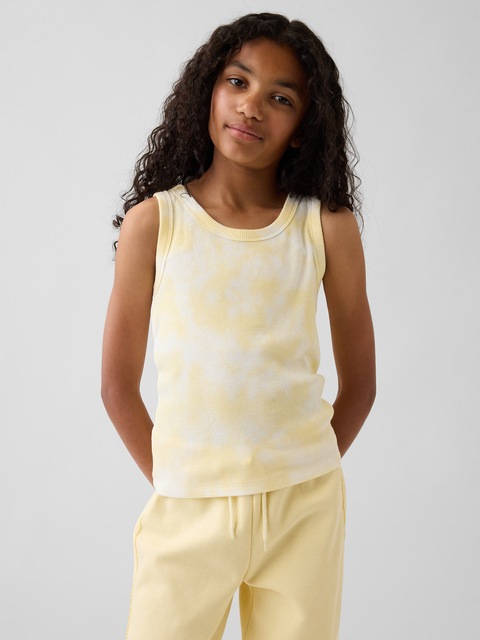 Kid Rib Tie-Dye Tank Top