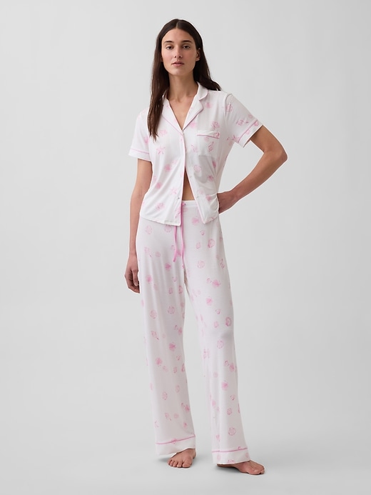 L'image numéro 1 présente Pantalon de pyjama en modal le plus doux