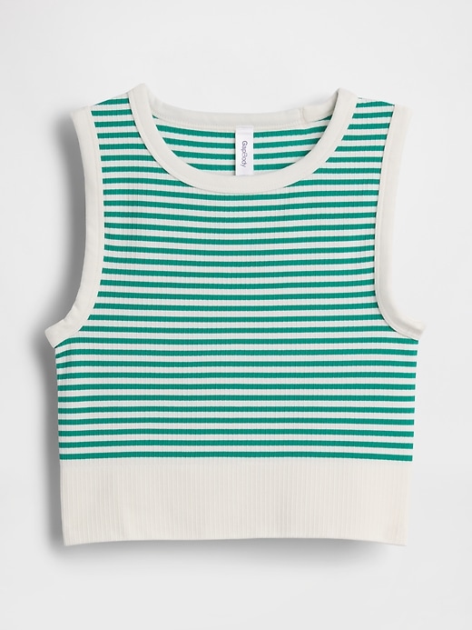 Image number 5 showing, Seamless Rib Crop Tank Top