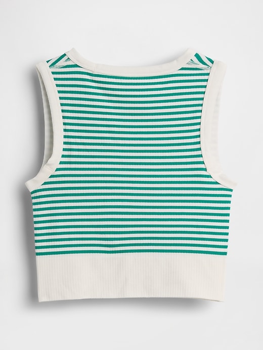Image number 6 showing, Seamless Rib Crop Tank Top
